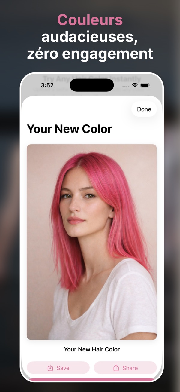 AI Hair Color & Style capture d’écran